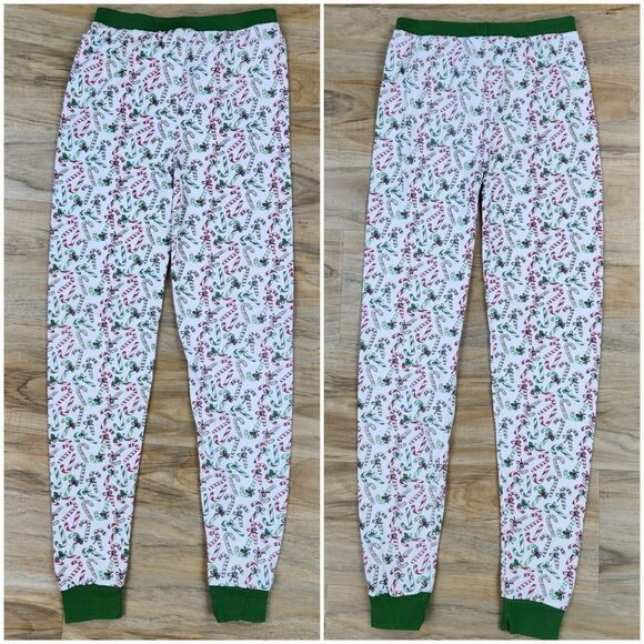 🔥Sleepyheads Green & White Candy Cane Pajama Set Youth 12 - Picture 6 of 9